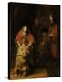 Return of the Prodigal Son, c. 1669-null-Stretched Canvas