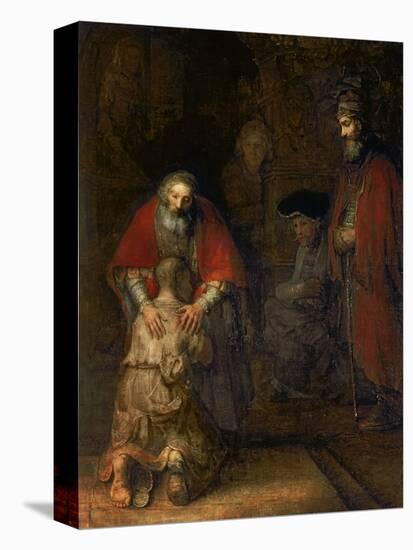Return of the Prodigal Son, circa 1668-69-Rembrandt van Rijn-Stretched Canvas