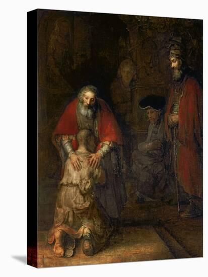 Return of the Prodigal Son, circa 1668-69-Rembrandt van Rijn-Stretched Canvas