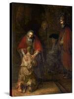 Return of the Prodigal Son, circa 1668-69-Rembrandt van Rijn-Stretched Canvas