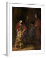 Return of the Prodigal Son, circa 1668-69-Rembrandt van Rijn-Framed Giclee Print