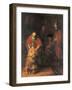 Return of the Prodigal Son-Rembrandt van Rijn-Framed Art Print