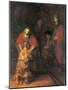 Return of the Prodigal Son-Rembrandt van Rijn-Mounted Art Print