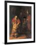 Return of the Prodigal Son-Rembrandt van Rijn-Framed Art Print