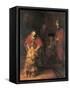 Return of the Prodigal Son-Rembrandt van Rijn-Framed Stretched Canvas