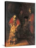 Return of the Prodigal Son-Rembrandt van Rijn-Stretched Canvas