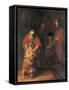 Return of the Prodigal Son-Rembrandt van Rijn-Framed Stretched Canvas