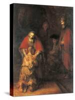 Return of the Prodigal Son-Rembrandt van Rijn-Stretched Canvas