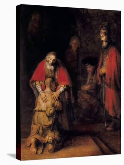 Return of the Prodigal Son-Rembrandt van Rijn-Stretched Canvas