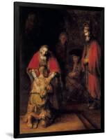 Return of the Prodigal Son-Rembrandt van Rijn-Framed Art Print