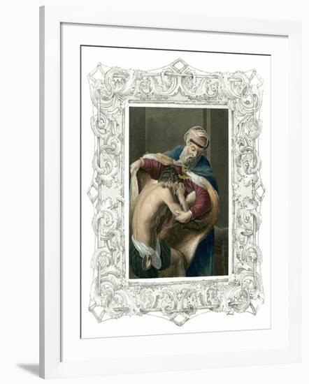 Return of the Prodigal Son-English-Framed Giclee Print