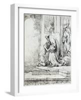 Return of the Prodigal Son-Rembrandt van Rijn-Framed Giclee Print