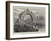 Return of the Russian Army, Triumphal Entry of Cossacks into St Petersburg-null-Framed Giclee Print