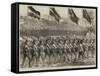 Return of the Troops from Ashantee-null-Framed Stretched Canvas