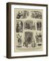 Return of the Troops from Egypt, Sketches in Advance-William Ralston-Framed Giclee Print