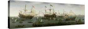 Return to Amsterdam of the Second Expedition to the East Indies-Hendrik Cornelisz Vroom-Stretched Canvas