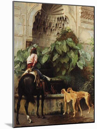 Return to Hunting-Jean Leon Gerome-Mounted Giclee Print