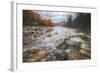 Return to Pemigewasset in Autumn, New Hampshire-Vincent James-Framed Photographic Print