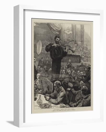 Returned from the Zulu War-null-Framed Giclee Print