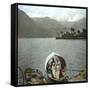 Returning from a Boat Ride on the Italian Shores of Lake Lugano, Circa 1890-Leon, Levy et Fils-Framed Stretched Canvas