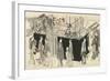 Returning from a Poetry Gathering, C.1785-89-Kubo Shunman-Framed Giclee Print