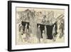 Returning from a Poetry Gathering, C.1785-89-Kubo Shunman-Framed Giclee Print