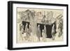 Returning from a Poetry Gathering, C.1785-89-Kubo Shunman-Framed Giclee Print