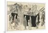 Returning from a Poetry Gathering, C.1785-89-Kubo Shunman-Framed Giclee Print