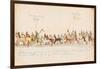 Returning from a Raid to Old Mexico across the Staked Plains with a Herd of Stock Captured, 1874-75-null-Framed Giclee Print