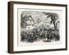 Returning from Baden Races the Village Iffezheim, Germany, 1865-null-Framed Giclee Print