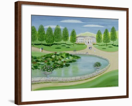 Returning from Church-Mark Baring-Framed Giclee Print