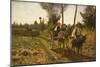 Returning from Fields-Guglielmo Ciardi-Mounted Giclee Print