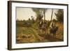 Returning from Fields-Guglielmo Ciardi-Framed Giclee Print