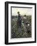 Returning from Fields-Francesco Paolo Michetti-Framed Giclee Print