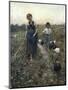 Returning from Fields-Francesco Paolo Michetti-Mounted Giclee Print