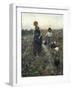 Returning from Fields-Francesco Paolo Michetti-Framed Giclee Print