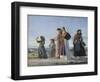 Returning from Mass, Circa 1865-Cristiano Banti-Framed Giclee Print