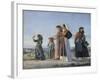 Returning from Mass, Circa 1865-Cristiano Banti-Framed Giclee Print