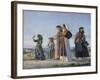 Returning from Mass, Circa 1865-Cristiano Banti-Framed Giclee Print