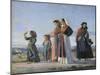 Returning from Mass, Circa 1865-Cristiano Banti-Mounted Giclee Print