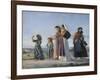 Returning from Mass, Circa 1865-Cristiano Banti-Framed Giclee Print