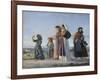 Returning from Mass, Circa 1865-Cristiano Banti-Framed Giclee Print