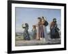 Returning from Mass, Circa 1865-Cristiano Banti-Framed Giclee Print