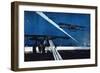 Returning from Night Flight, Simulated Bombing, 1918-Francois Flameng-Framed Giclee Print