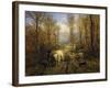 Returning from Pasture, 1860-Constant Troyon-Framed Giclee Print
