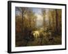 Returning from Pasture, 1860-Constant Troyon-Framed Giclee Print