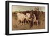 Returning from Pasture, 1890-Thomas Austen Brown-Framed Giclee Print