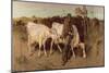 Returning from Pasture, 1890-Thomas Austen Brown-Mounted Giclee Print