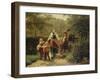 Returning from the Backery, 1860-Hermann Sondermann-Framed Giclee Print