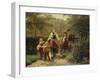 Returning from the Backery, 1860-Hermann Sondermann-Framed Giclee Print